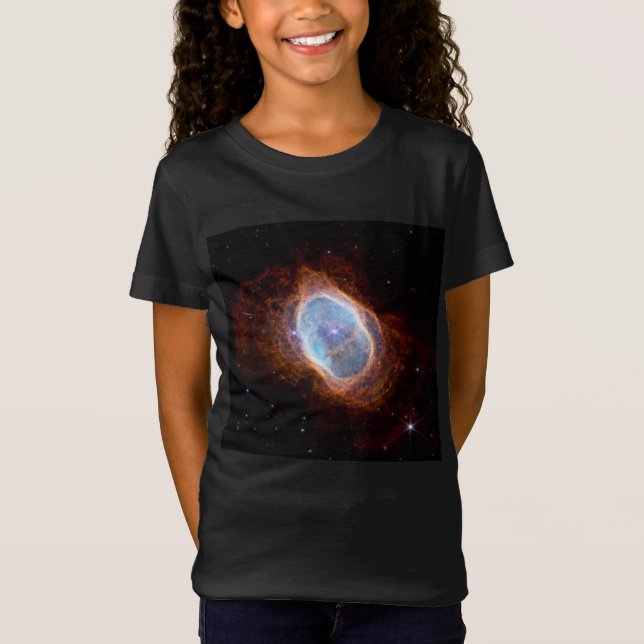 Southern Ring Nebula Space James Webb Telescope T-Shirt (Vorderseite)