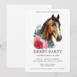 Southern Style Derby Party Invitation Einladung