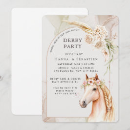Southern Style Derby Party Invitation Einladung