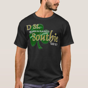 Southie D Street Geboren & Raised 02127 Premium T-Shirt