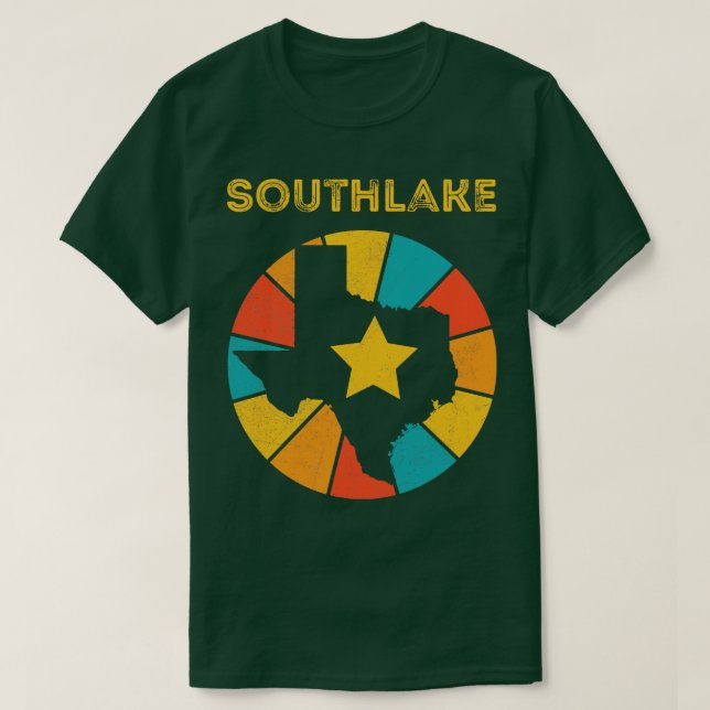 Southlake Texas Vintag Distressed Souvenir 1 T-Shirt (Design vorne)
