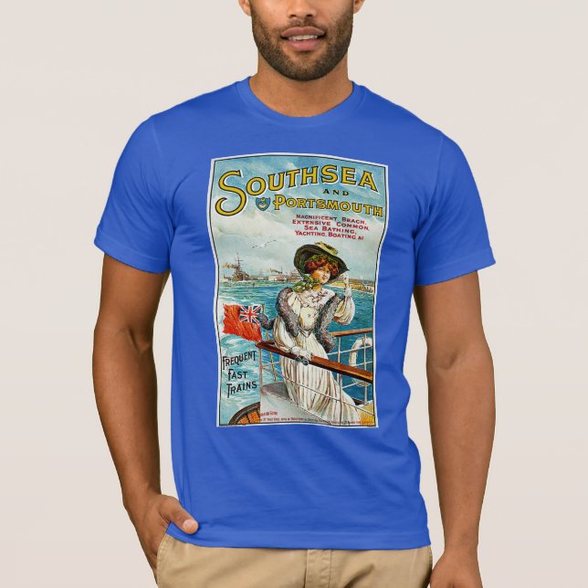 Southsea und Portsmouth T-Shirt (Vorderseite)