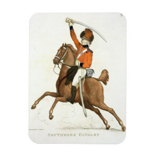 Southwark Kavallerie-Freiwilliger, überziehen 6 Magnet