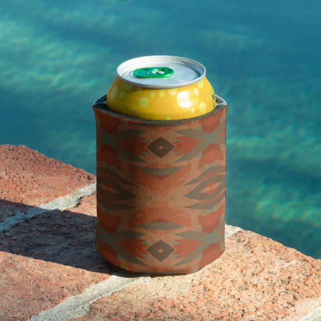 Southwest American Indian Inspired Art Pattern Dosenkühler (In Situ Pool)