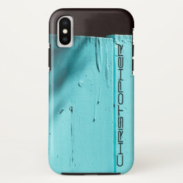 Southwest Art Turquoise Door, Personalisierter Nam iPhone 16 Hülle