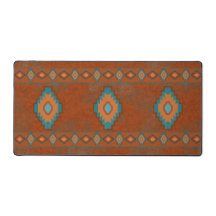 Southwest Canyons Geometric Diamond Design