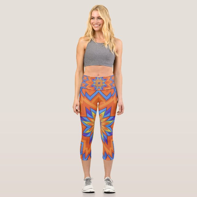 Southwest Crush Capri Leggings (Vorderseite)