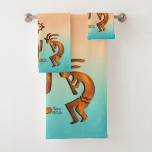 Southwest Kokopelli Badetuch Set