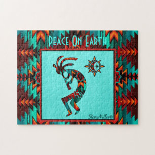 Southwest Kokopelli Jigsaw Puzzle