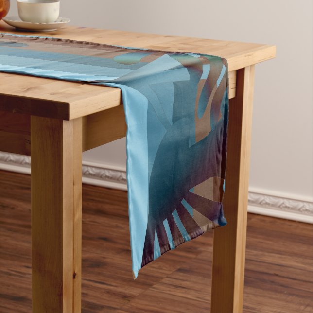 Southwest Kokopelli Music 14x72 Table Runner Kurzer Tischläufer (Beispiel)