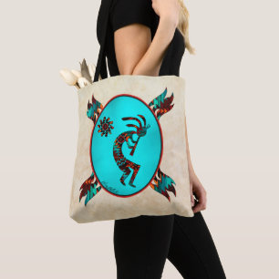 Southwest Kokopelli Tote Bag Tasche