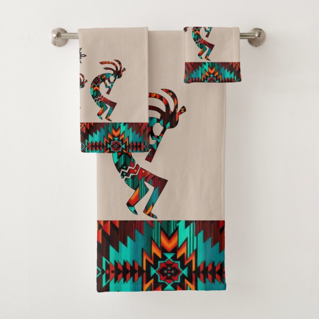 Southwest KokopelliHandtuchhandtuch Set (Insitu)