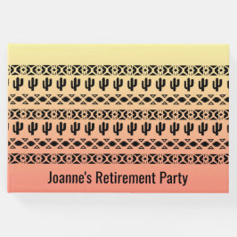 Southwest Ombre Design Gästebuch