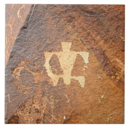 Southwest Petroglyph Keramik Tile Fliese