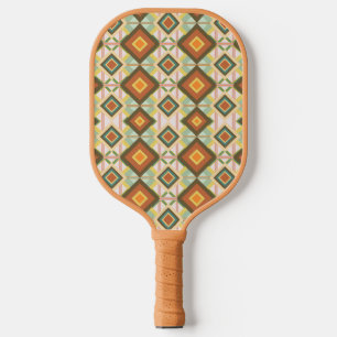 Southwest Retro Pop Art Diamanten Gemustert Pickleball Schläger