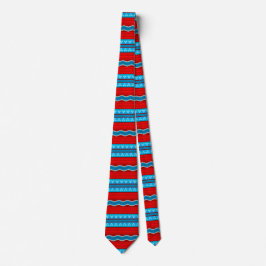 Southwest River Canyon Red and Turquoise Krawatte