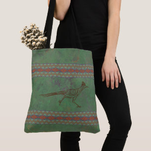 Southwest Roadrunner Beifuß Grün Tasche