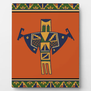 Southwest Shaman Spirit Fotoplatte