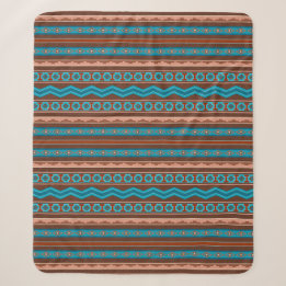 Southwest Style Geometric Cameron Gorge Design Med Sherpadecke