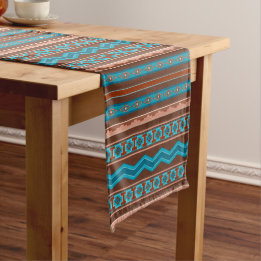 Southwest Style Geometric Cameron Gorge Design  Mittelgroßer Tischläufer
