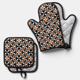 Southwest Sun and Moon Ofenhandschuh & Topflappen-Set