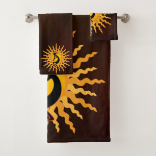 Southwest Sun Kokopelli Badetuch Set