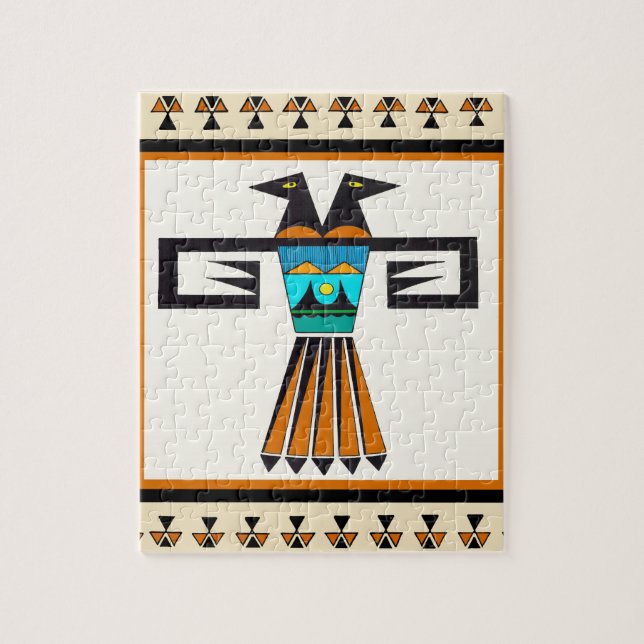 Southwest Twin Bird Head (Vertikal)