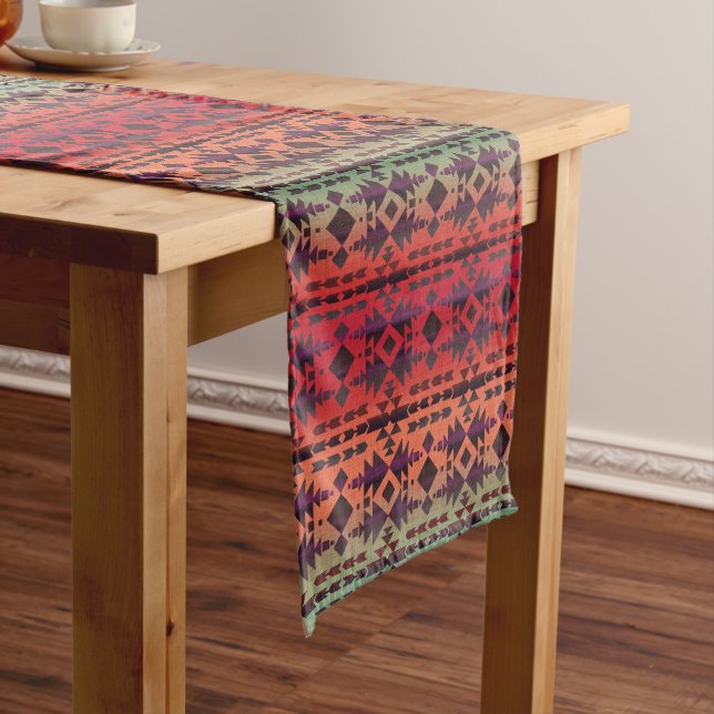 Southwestern Charm Ombre Beauty Großer Tischläufer (Beispiel)