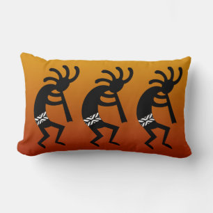 Southwestern Design Kokopelli Lendenkissen