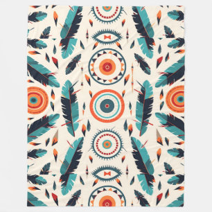 Southwestern Dreamcatcher Design Fleecedecke