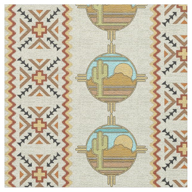 Southwestern Fabric Stoff (Nahaufnahme)