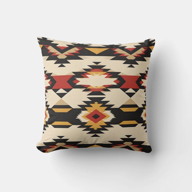 Southwestern Geometric Tapestry Kissen (Vorderseite)