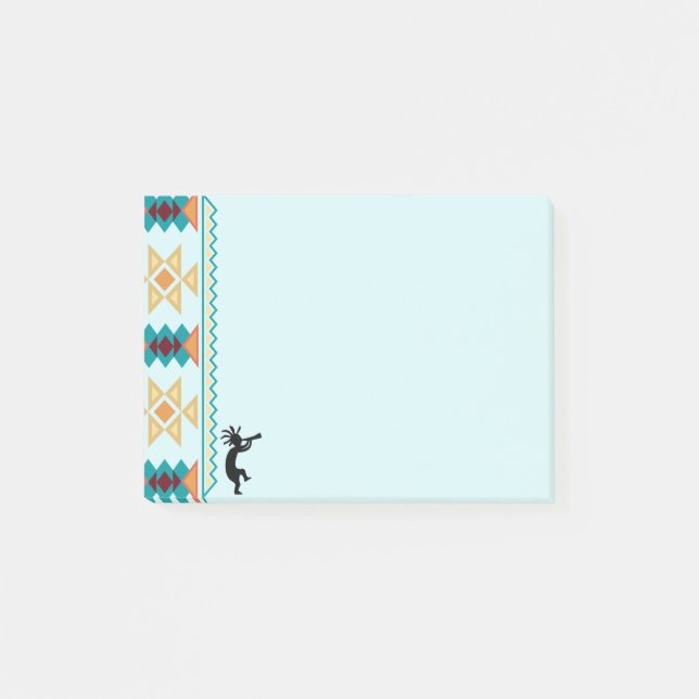 Southwestern Kokopelli Post-it Notes Post-it Klebezettel (Vorderseite)