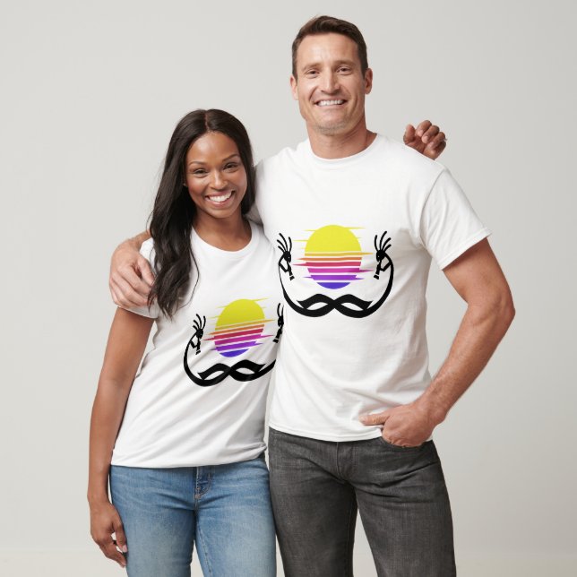 Southwestern Kokopellis T-Shirt (Unisex)
