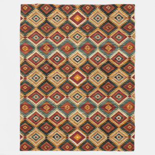 Southwestern-Muster Fleecedecke