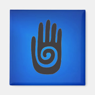 Southwestern Native American Hand Symbol Magnet