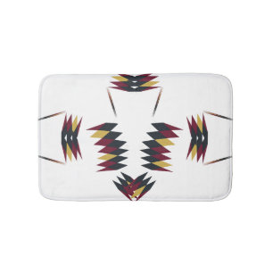 Southwestern Native Art Pattern Badematte