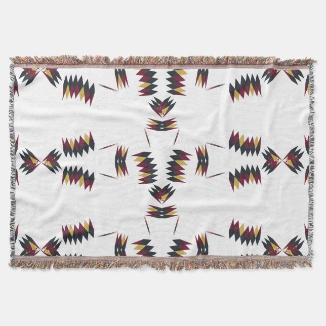 Southwestern Native Art Pattern Decke (Vorderseite)