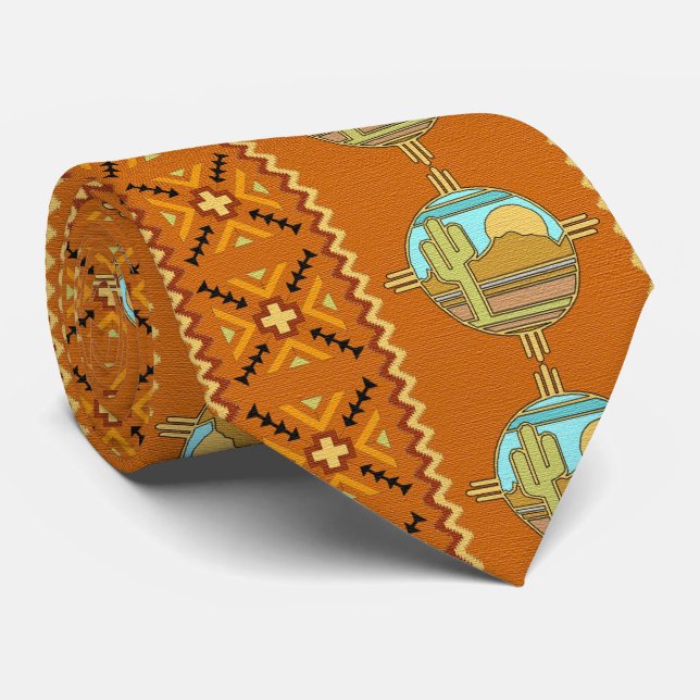 Southwestern Neck Tie Krawatte (Gerollt)