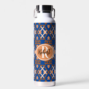 Southwestern Oasis Aztec Geometric Trinkflasche