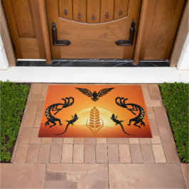 Southwestern Phoenix Kokopelli Doormat Fußmatte