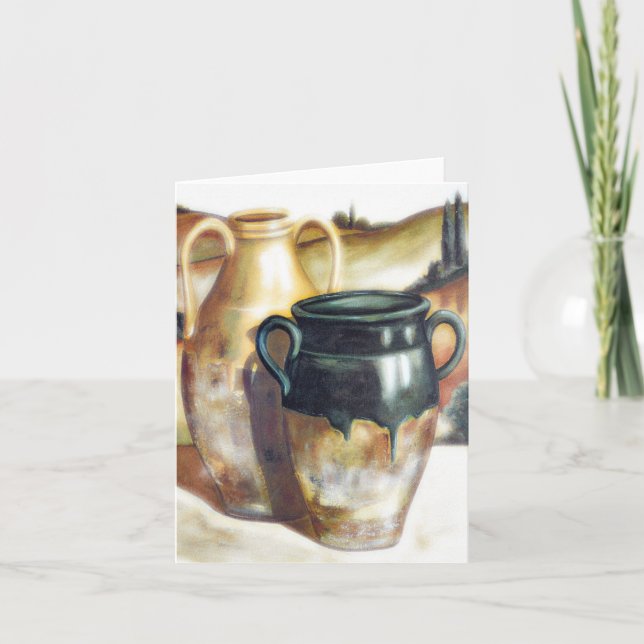 Southwestern Pottery Note Card Karte (Vorderseite)