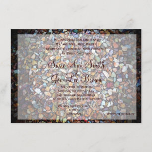 Southwestern Rock Camouflage Hochzeit Einladungen