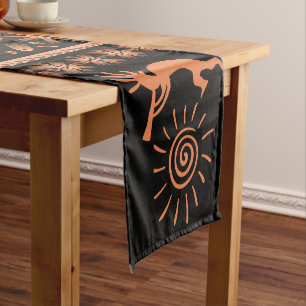 Southwestern Sunset Kokopelli Kurz Table Runner Kurzer Tischläufer
