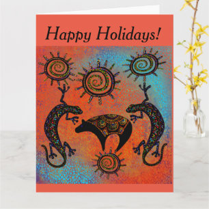 SOUTHWESTLIZARD BEAR ART KARTE