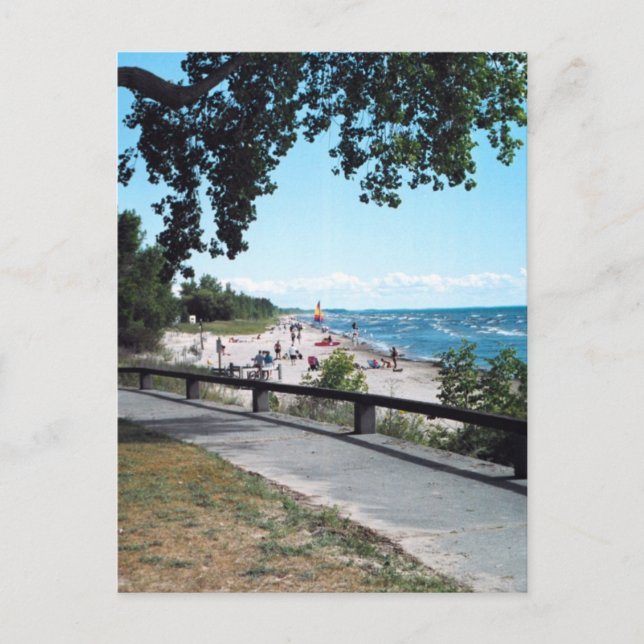 Southwick Beach Postkarte (Vorderseite)