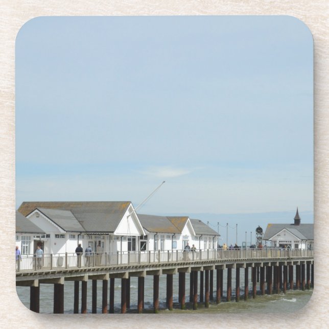 Southwold Pier Suffolk Getränkeuntersetzer (Vorderseite)