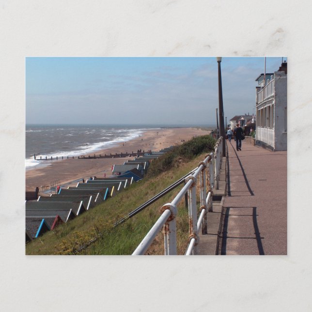 Southwold, Suffolk Sea View Postkarte (Vorderseite)