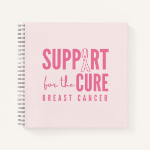 soutien du cancer du sein cure rose Carnet Journal