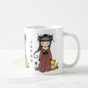 Soutien Japon Mug Kimono Girl